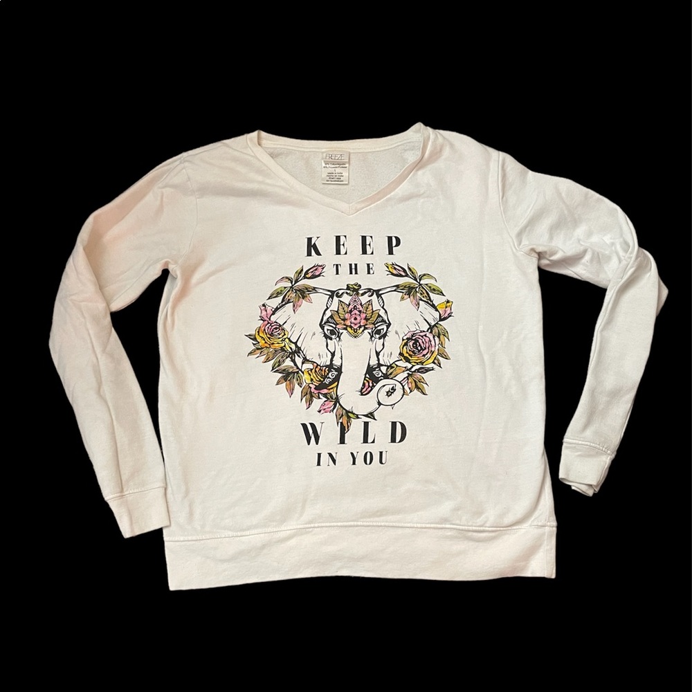 V-Neck Sweatshirt, Like New